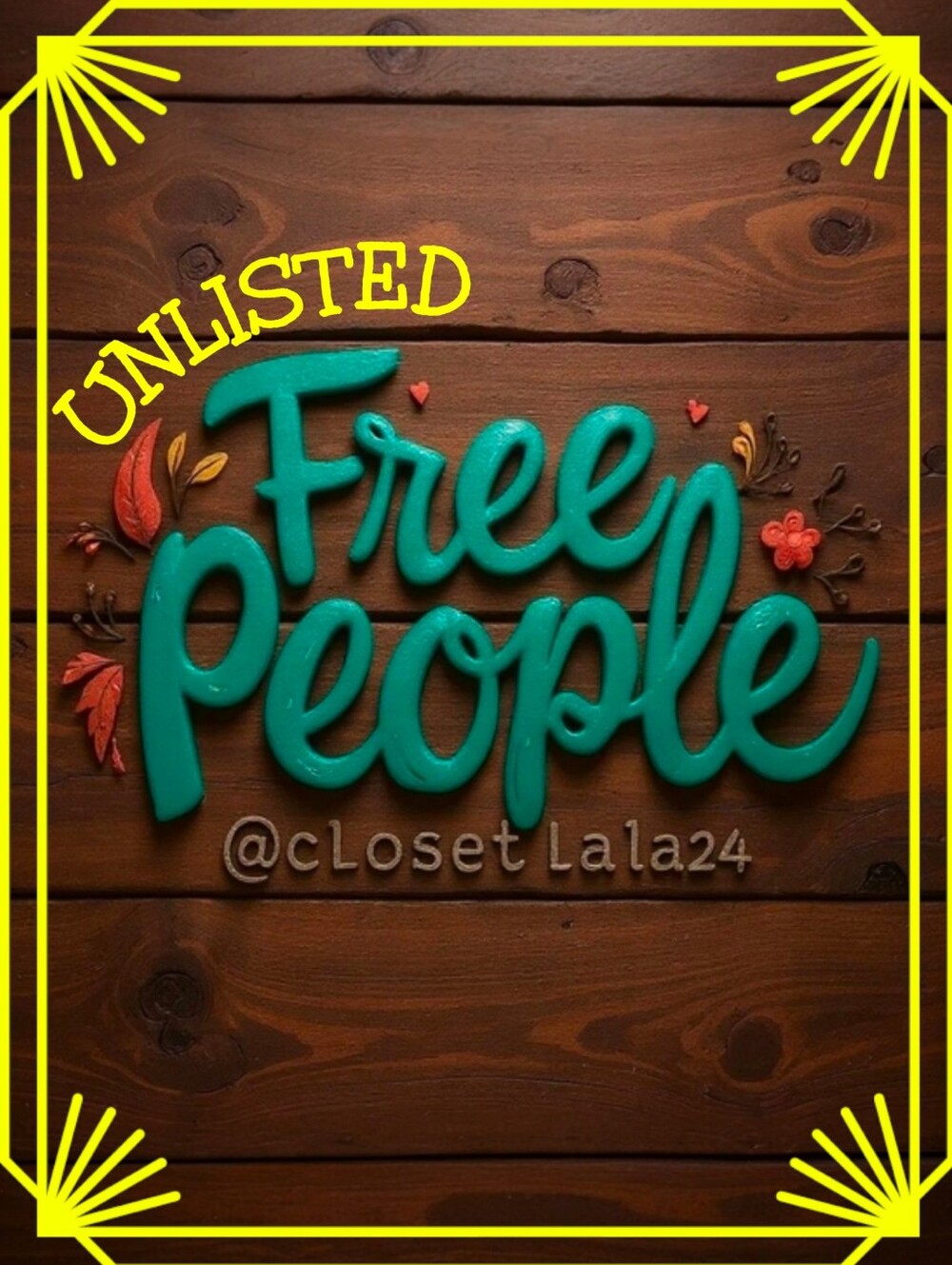 Free People - UNLISTED @closetlala24